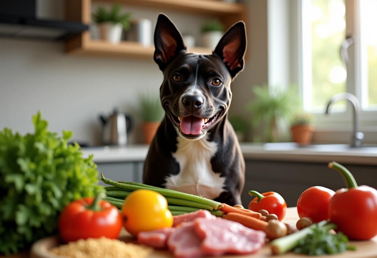 alimentation staffy